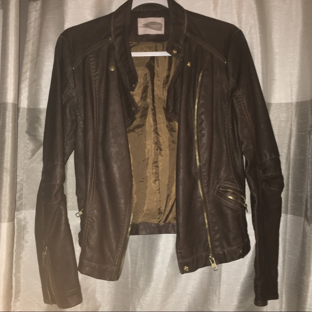 ✨5 FOR $15!!✨ Faux Leather Jacket